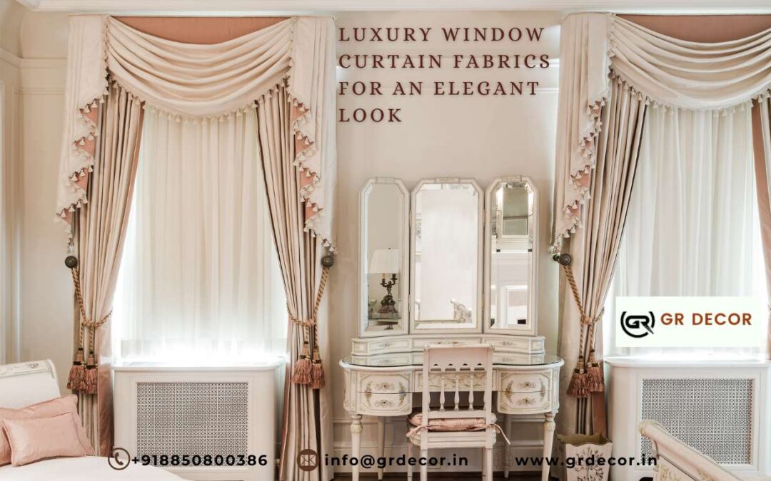 Luxury Window Curtain Fabrics for an Elegant Look