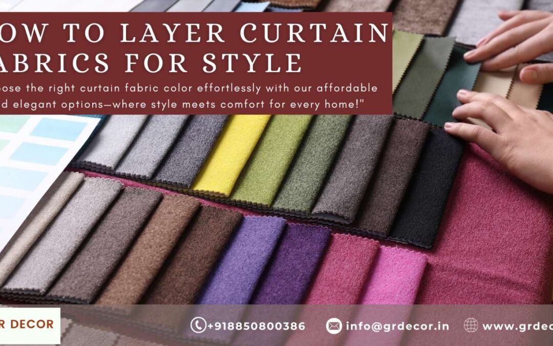 Choosing the Right Curtain Fabric Color