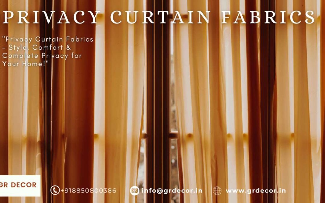 Privacy Curtain Fabrics